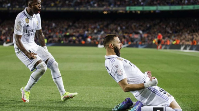 Real Madrid “pushton” Camp Nou, galaktikët poker ndaj Barcelonës dhe kalojnë në finale të kupës