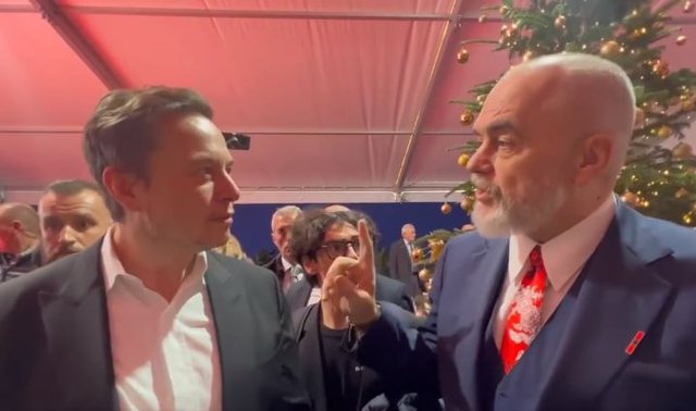 VIDEO/ “Do të më pëlqente të vija në Shqipëri”, Rama takohet me Elon Musk